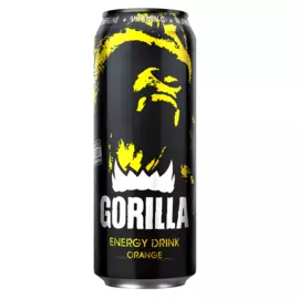 Энергетический напиток с соком апельсина Gorilla Orange