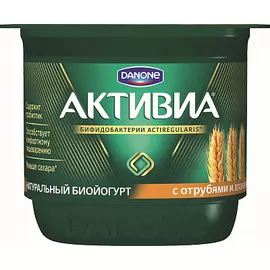 Йогурт "Активиа" отруби/злаки Danone