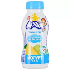Йогурт питьевой "Агуша" яблоко/груша