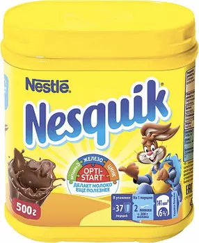 Какао Nesquik 0.5 кг.
