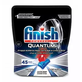 Капсулы для ПММ 45 шт Quantum Ultimate Finish