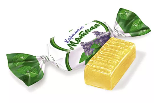 Карамель Мятная вес Объединенные кондитеры