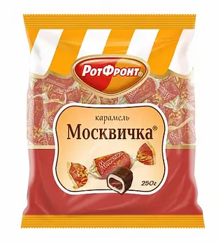 Карамель в шоколаде Москвичка РотФронт