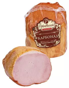 Карбонад свиной варёно-копчёный Рублевский