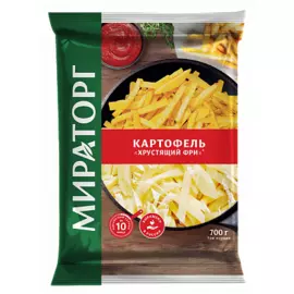 Картофель «Хрустящий ФРИ» 700г Мираторг