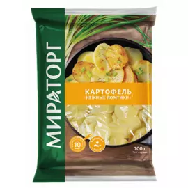 Картофель очищенный слайсы 700г Мираторг