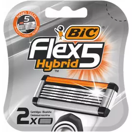 Кассеты (2 шт) BIC FLEX 5 HYBRID