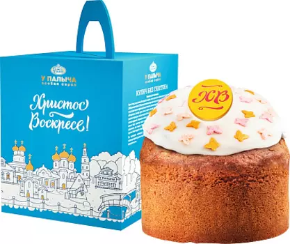 Кекс Кулич без глютена 400г У Палыча