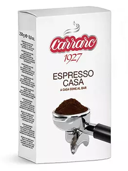 Кофе молотый Espresso Casa 250г Carraro