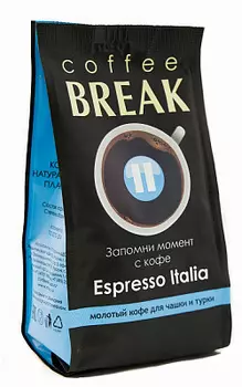Кофе молотый "Espresso Italia" Coffee Break
