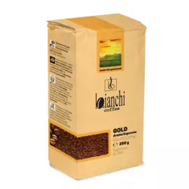 Кофе молотый Голд арома эспрессо Bianchi coffee