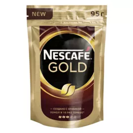 Кофе растворимый с добавлением молотого Nescafe Gold