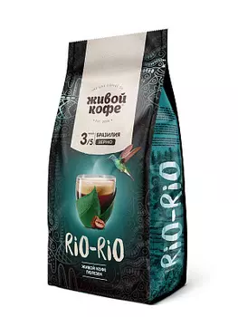 Кофе в зернах Живой кофе Rio-Rio