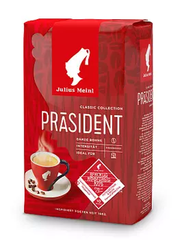 Кофе зерновой Президент Julius Meinl