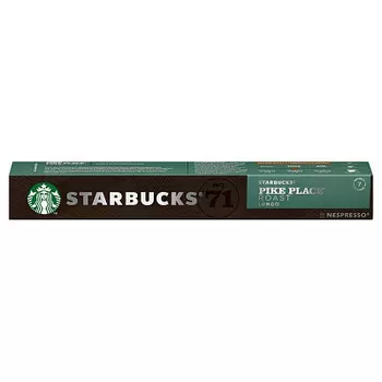 Кофе жареный молотый в алюминиевых капсулах PikePlac 53г STARBUCKS