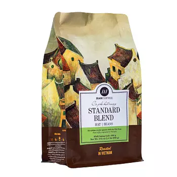 Кофе жареный зерновой смесь арабики и робусты HANCOFFEE