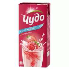 Коктейль "Чудо Молочное" клубника Чудо