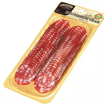 Колбаса Брауншвейгская нарезка 100 г Егорьевская
