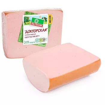 Колбаса Докторская вареная 500 г Велком