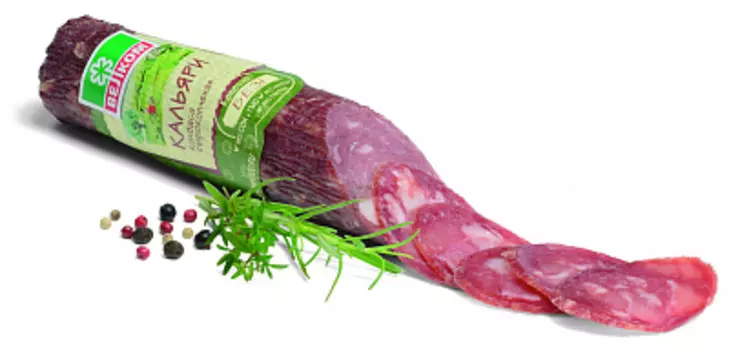 Колбаса Кальяри с/к 235г в/у Велком