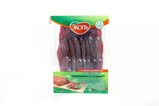 Колбаса Пастырма халяль сервелат Эколь