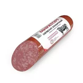 Колбаса Сервелат Коньячный 375г Мираторг