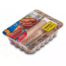 Колбаски куриные для гриля Острые Мираторг