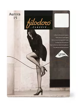 Колготки жен FilCl Aurora 15 Nero 3