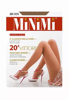 Колготки жен. VITTORIA 20 шортики Caramello 4 Minimi