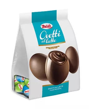 Конфеты из молочного шоколада с шоколадно-ореховой начинкой ZAINI