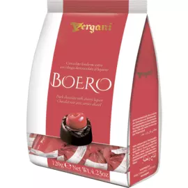 Конфеты из темный шоколада с вишней в ликере Secondo Vergani Spa