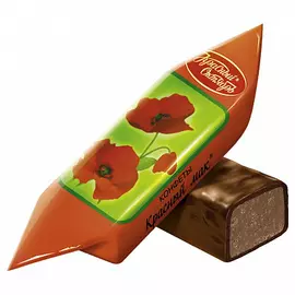 Конфеты Красный мак вес Красный октябрь