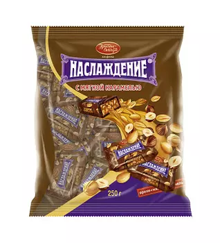 Конфеты Наслаждение с мягкой карамелью Бабаевский