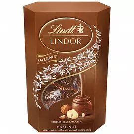Конфеты шоколадные Lindor Фундук вес Lindt