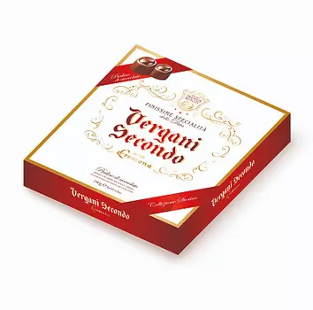 Конфеты шоколадные с фундуком и злаками Secondo Vergani Spa 0.19 кг.