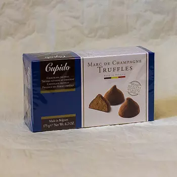 Конфеты трюфели со вкусом Марк де Шампань 175г Cupido Бельгия