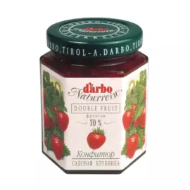 Конфитюр Садовая Клубника 200г DARBO