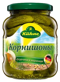 Корнишоны маринованные Kuhne