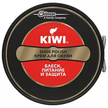Крем д/обуви метал.банка Черный 50мл Kiwi