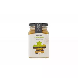 Крем-мёд натуральный цветочный с наполнителем Кленовый 320г Медовый Дом