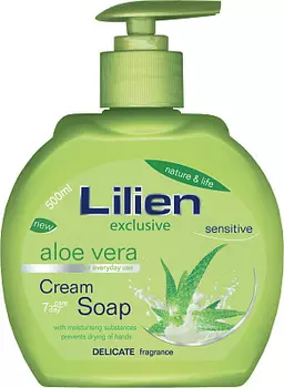 Крем-мыло жидкое Алоэ вера Lilien