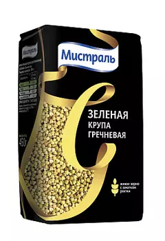 Крупа гречневая Зеленая Мистраль