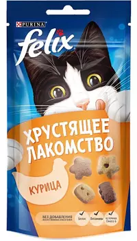 Лакомство для кошек курица Felix