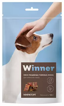 Лакомство для собак Пищевод мини 130г Winner Мираторг