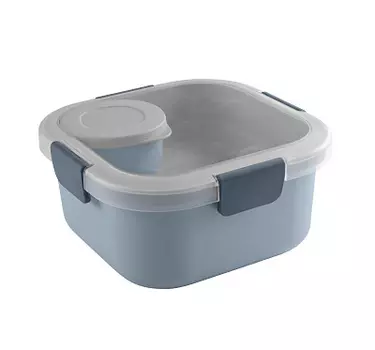 Ланч-бокс 363x183x270. серо-голубой Sunware