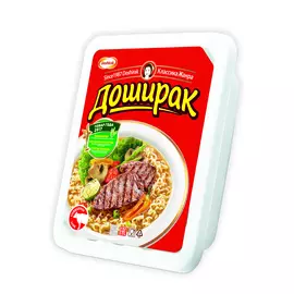 Лапша быстрого приготовления Говядина Доширак