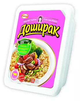Лапша быстрого приготовления Телятина Доширак