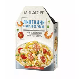 Лингвини с морепродуктами