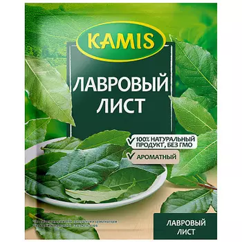 Лист лавровый KAMIS
