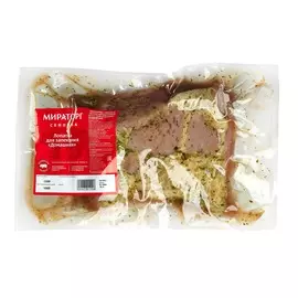 Лопатка свиная Домашняя в чесночном маринаде Мираторг ~ 1.3 кг